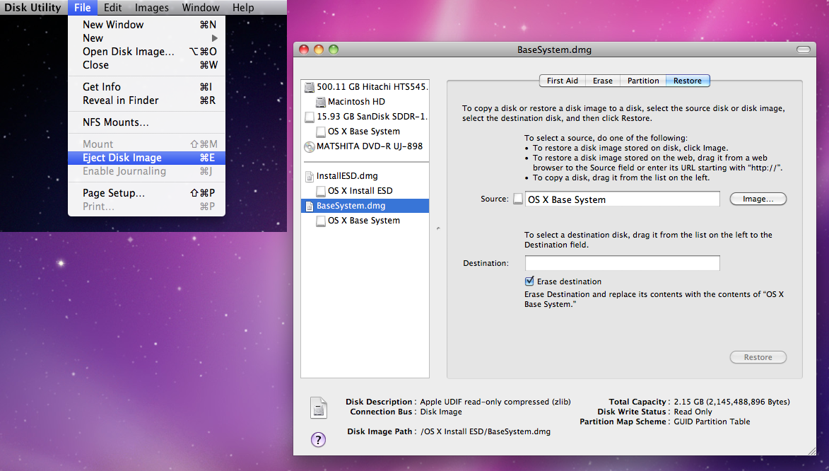 create a boot loader disk for mac os x snow leopard using windows